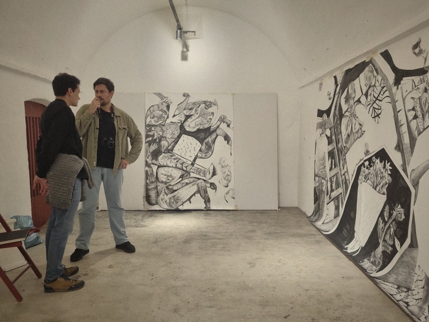 Individual meetings with the curator